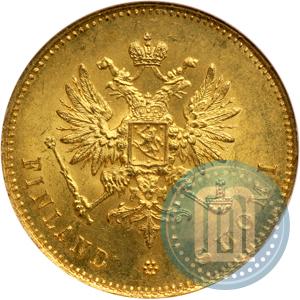 Picture 20 markkaa 1891 year L 