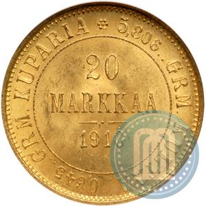 Picture 20 markkaa 1910 year L 