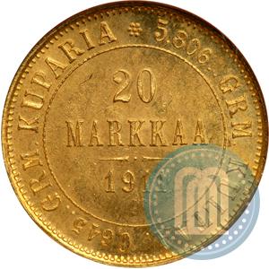 Picture 20 markkaa 1911 year L 