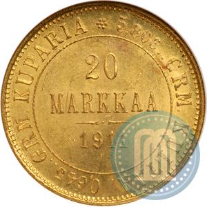 Picture 20 markkaa 1911 year L 