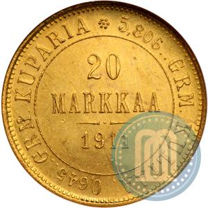 Picture 20 markkaa 1911 year L 