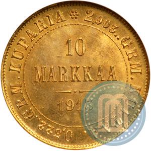 Picture 10 markkaa 1913 year S 