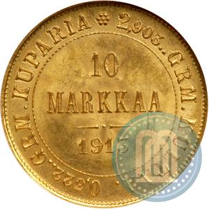 Picture 10 markkaa 1913 year S 