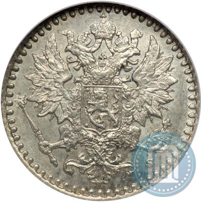 Picture 25 pennia 1865 year S 