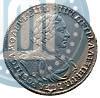 Picture 1 rouble 1719 year OK "Portrait in armour"