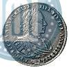 Picture 1 rouble 1721 year K "Portrait with shoulder straps"