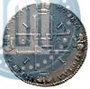 Picture 1 rouble 1723 year OK "Portrait with ermine mantle"
