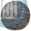 Picture 1 rouble 1723 year  "Portrait in ancient armour"