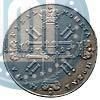 Picture 1 rouble 1727 year  "Moscow type"