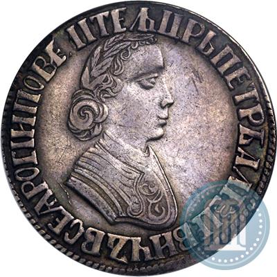 Фото Полтина 1705 года  "Портрет работы Ф. Алексеева"