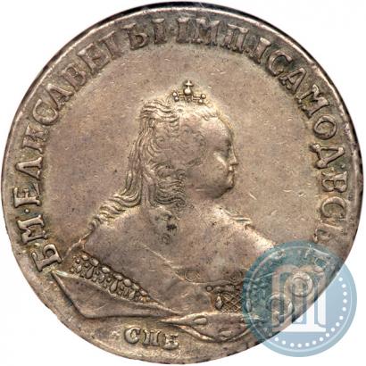 Picture 1 rouble 1749 year СПБ 