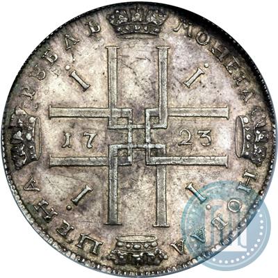 Picture 1 rouble 1723 year СПБ 
