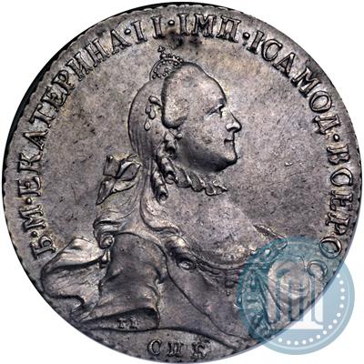Picture 1 rouble 1763 year СПБ-ЯI 
