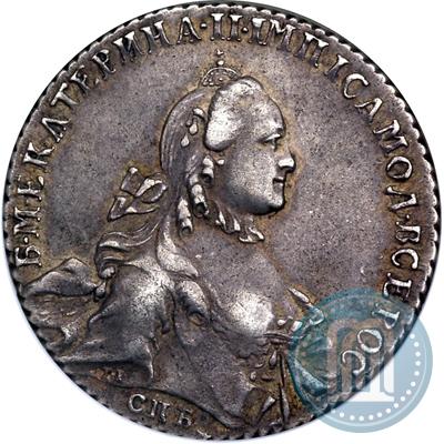 Picture 1 rouble 1764 year СПБ-СА 