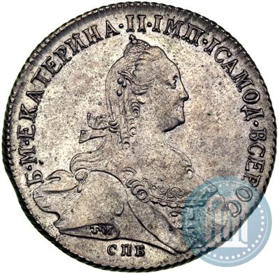 Picture 1 rouble 1774 year СПБ-ФЛ 