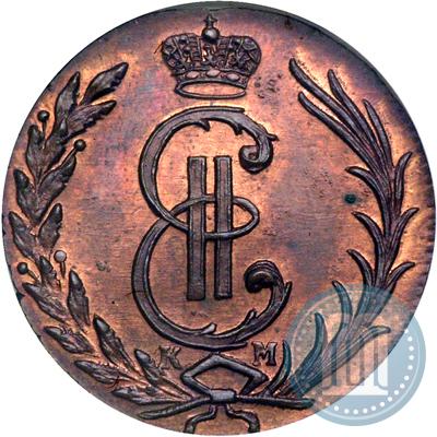 Фото 1 копейка 1768 года КМ 