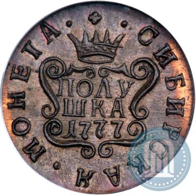 Фото Полушка 1777 года КМ 