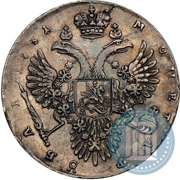 Picture 1 rouble 1731 year  