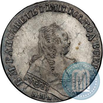 Picture 1 rouble 1752 year ММД-IШ 