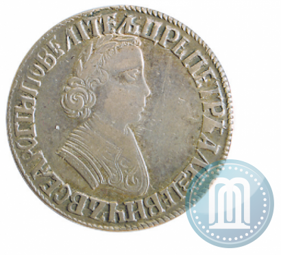 Picture Poltina 1705 year  "Portrait by F. Alekseev"