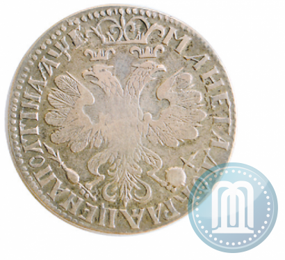 Picture Poltina 1705 year  "Portrait by F. Alekseev"