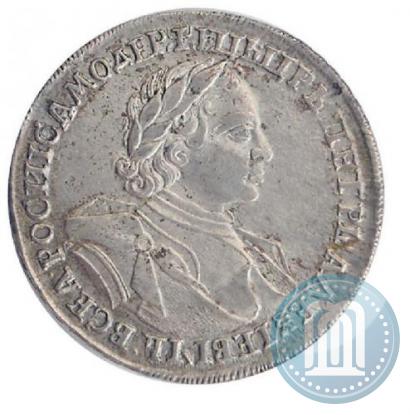 Фото 1 рубль 1720 года  "Портрет в латах"