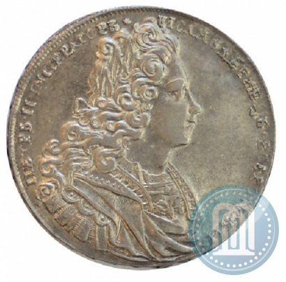 Picture 1 rouble 1727 year  "Moscow type"