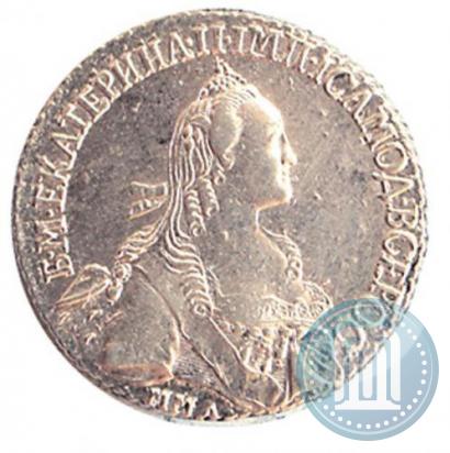 Фото Полуполтинник 1767 года ММД-EI 