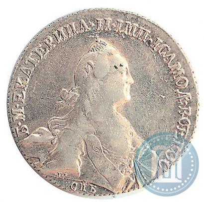 Фото 1 рубль 1772 года СПБ-АШ 