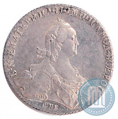 Фото 1 рубль 1773 года СПБ-ЯЧ-Т.И. 