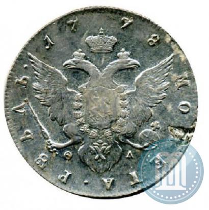 Фото 1 рубль 1778 года СПБ-ФЛ 