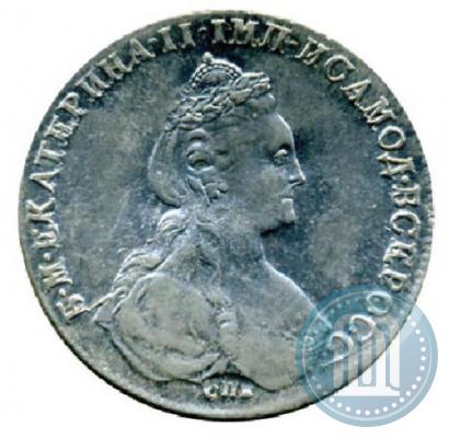 Фото 1 рубль 1780 года СПБ-ИЗ 