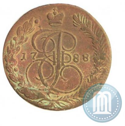 Фото 5 копеек 1788 года ЕМ 