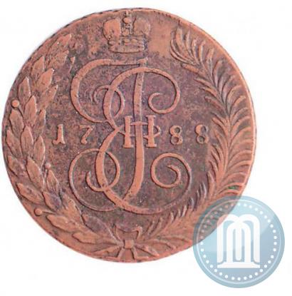 Фото 5 копеек 1788 года ТМ 
