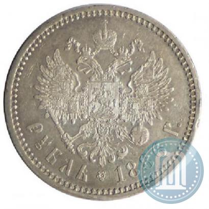 Picture 1 rouble 1886 year (АГ) 