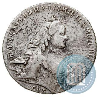 Фото 1 рубль 1763 года СПБ-ЯI 
