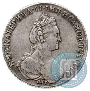 Picture 1 rouble 1780 year СПБ-ИЗ 