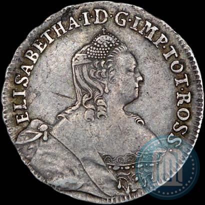 Picture 24 kopecks 1757 year  "For Livonia"