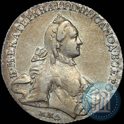 Фото 1 рубль 1762 года ММД-ДМ 