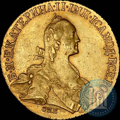 Picture 10 roubles 1766 year СПБ 