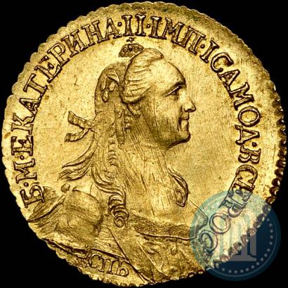 Picture 2 roubles 1766 year СПБ 