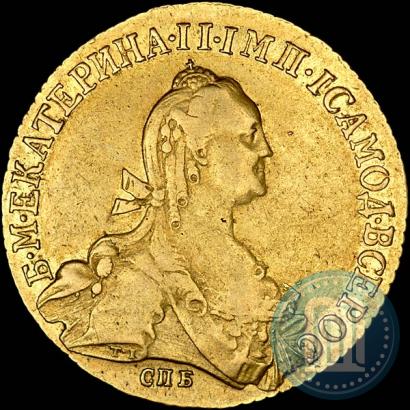 Фото 10 рублей 1776 года СПБ 
