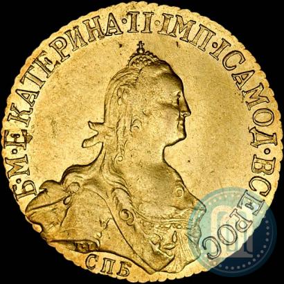 Picture 5 roubles 1776 year СПБ 