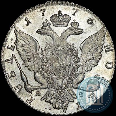 Фото 1 рубль 1776 года СПБ-ЯЧ 