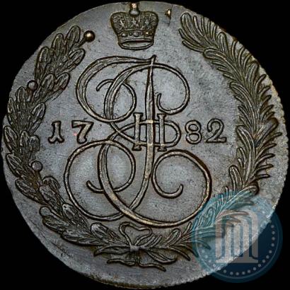 Фото 5 копеек 1782 года КМ 