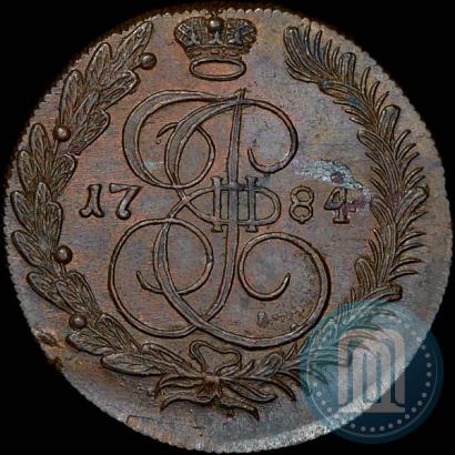 Фото 5 копеек 1784 года КМ 