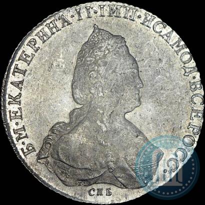 Фото 1 рубль 1786 года СПБ-ЯА 