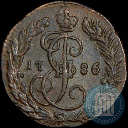 Фото Денга 1786 года КМ 
