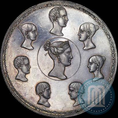 Фото 1,5 рубля - 10 злотых 1836 года П.У. "Семейный"