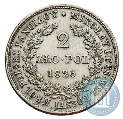 Picture 2 złote 1826 year IB 